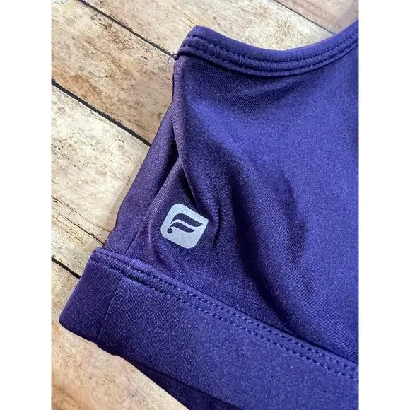 Fabletics Brinley Sports Bra Eclipse (Deep Purple) Size Medium - Picture 6 of 9
